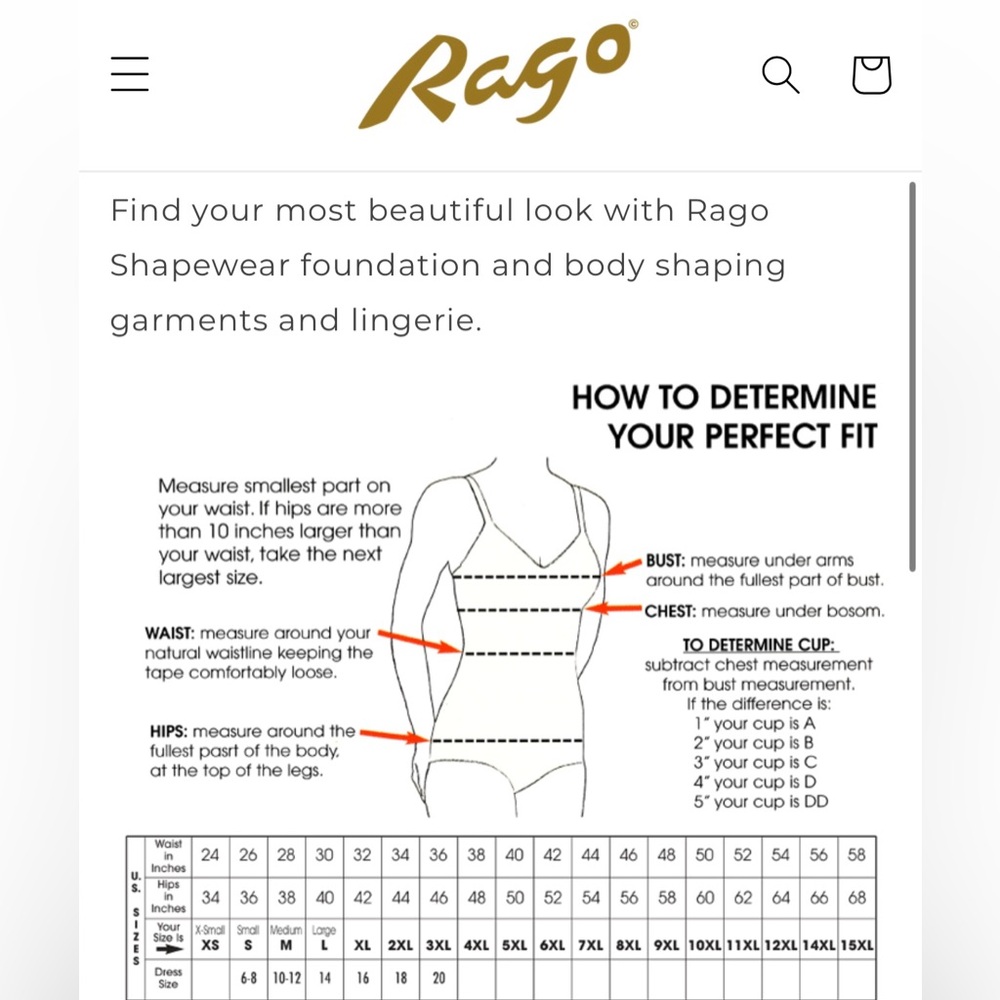 NWT 💋 RAGO High Waist Half Leg Extra Firm Shaping Retro Vintage Pinup - Picture 4 of 6